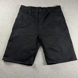 Levi’s 569 Loose Fit Baggy Denim Shorts Black Men’s Size 40 x 11